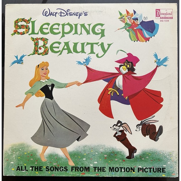 VTG Walt Disney's Sleeping Beauty Album "All The Songs From The Motion Picture" - Picture 1 of 4